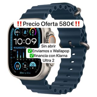 Apple Watch Ultra 2 Titanio Sin Abrir con 3 correa