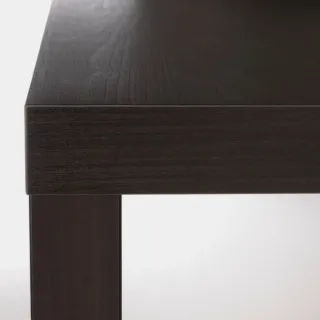 Mesa Lack Ikea Marrón Oscuro
