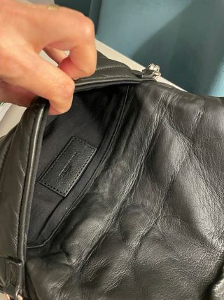 Bolso Zadig & Voltaire negro tachuelas