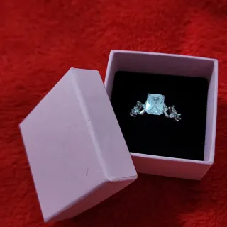 Anillo Plata Ley Circonita Talla 14