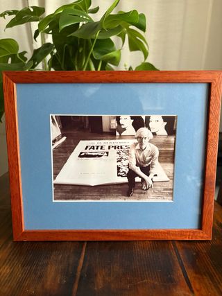 Quadro con foto Andy Warhol