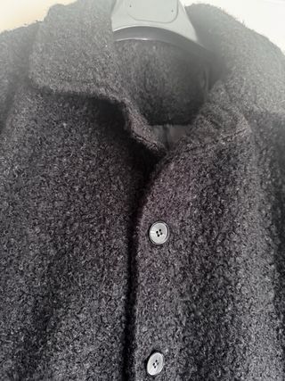 Cappotto uomo nero