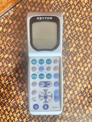 Sillón de masajes Keyton Piel Blanco