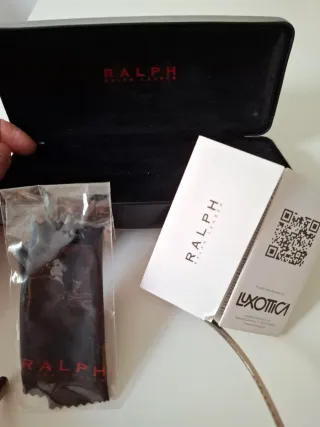 Gafas de sol Ralph Lauren doradas y marrones