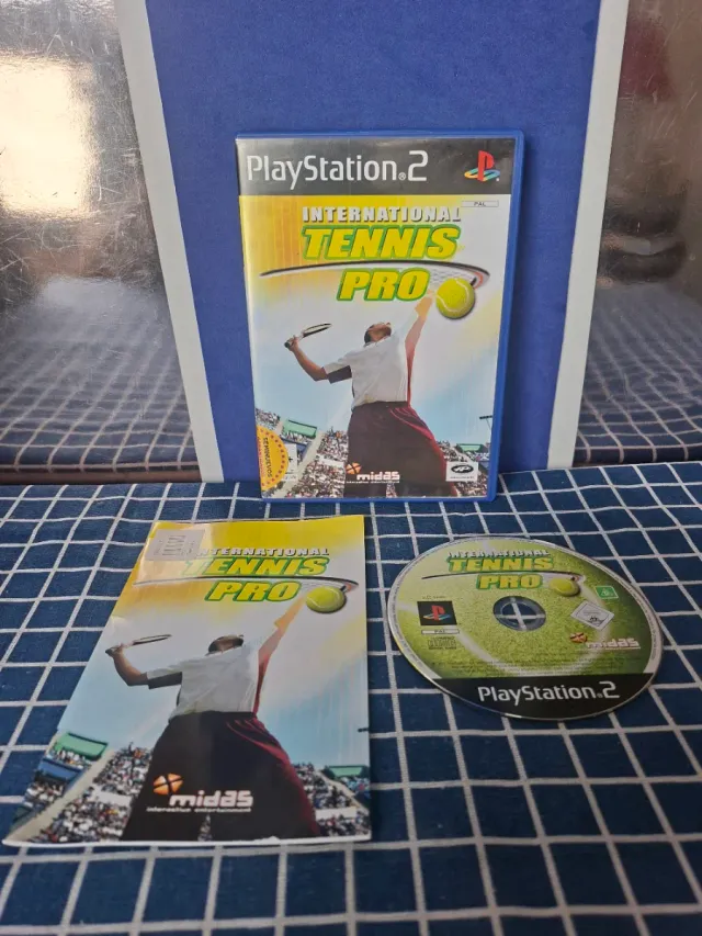 PS2 INTERNATIONAL TENNIS PRO ORIGINAL COMPLETO