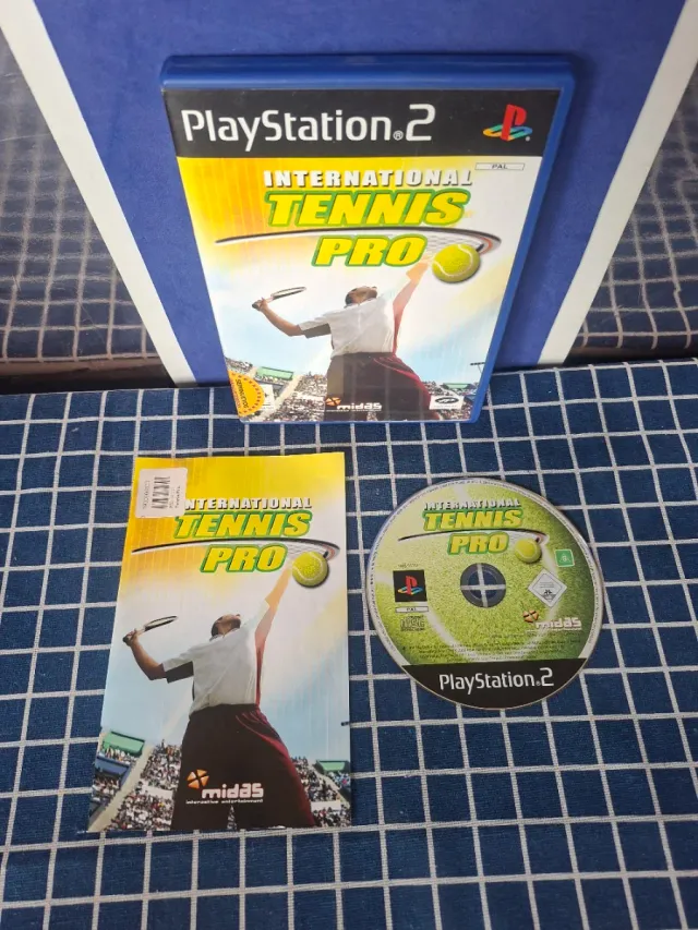 PS2 INTERNATIONAL TENNIS PRO ORIGINAL COMPLETO
