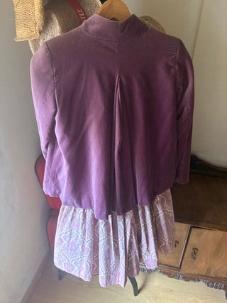 Vestido niña estampado floral