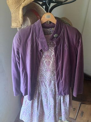 Vestido niña estampado floral