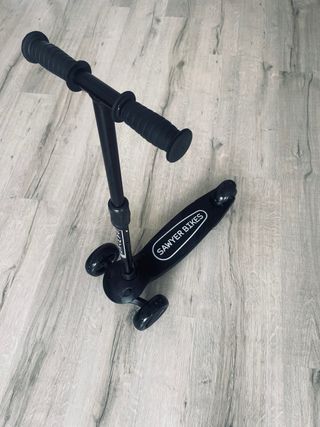 Patinete Sawyer 3 Ruedas Negro