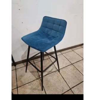 Sillas de barra azules y negras 12 sillas por 200€