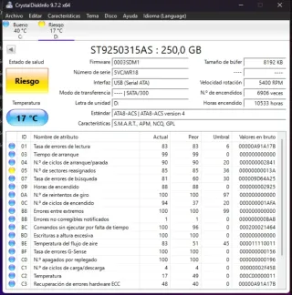 Lote de 9 HDD 2.5 SATA para reparar