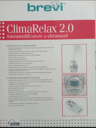 Umidificatore Brevi ClimaRelax 2.0 ultrasuoni