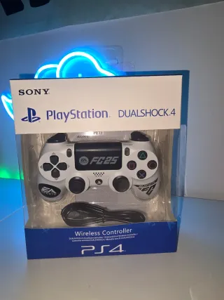Mando DualShock 4 PS4 Blanco FC25