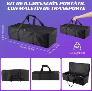 ✅️Pack 2 Luces LED DJ 80W RGBW 7 en 1 con Trípode
