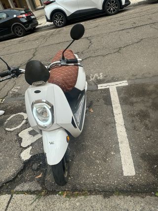 Wayscral 49 Scooter Eléctrica Blanca