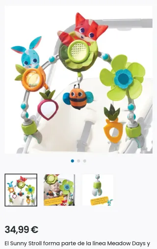 Arco Actividad Sunny Stroll Meadow Days Tiny Love