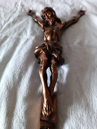 Crucifijo de cerámica