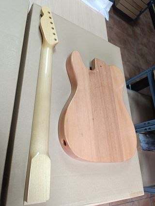 Cuerpo y Mástil Telecaster acabado clear gloss