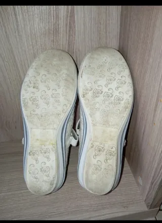 Ballerine Le Divine bianche con brillantini n. 31