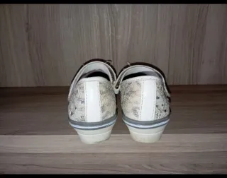 Ballerine Le Divine bianche con brillantini n. 31