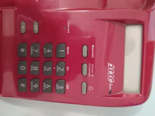 Telefono fisso Telecom Italia rosso
