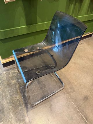 Sedia Ikea Tobias grigio fumo