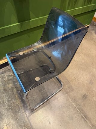 Sedia Ikea Tobias grigio fumo