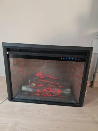 Chimenea eléctrica empotrada