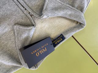 Sudadera Polo Ralph Lauren Media Cremallera Gris