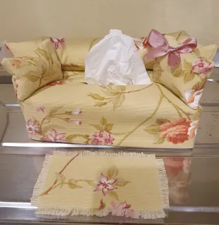 Cover portafazzoletti divanetto