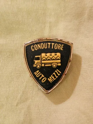 Spilla esercito Italiano Conduttore automezzi