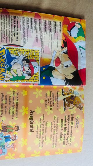 Álbum Pokémon Merlin Completo