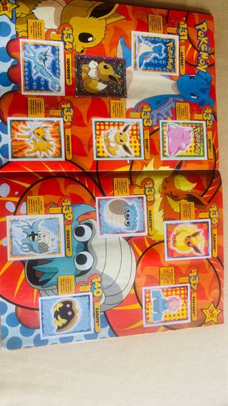 Álbum Pokémon Merlin Completo