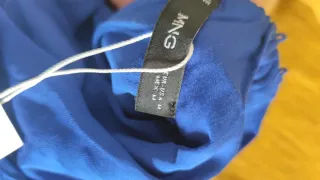 Mono Mango Azul Talla M