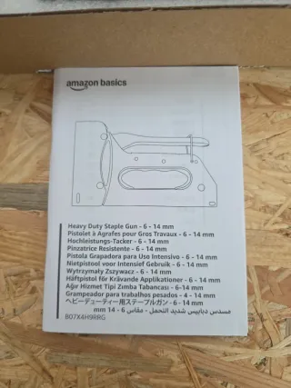 Grapadora Industrial Amazon Basics