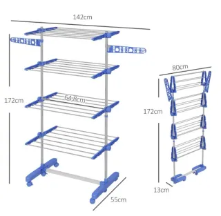Tendedero Vertical Ajustable