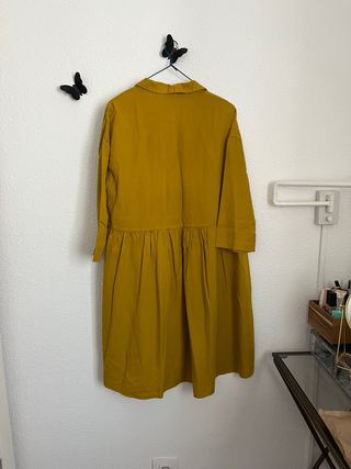 Vestido Zara Amarillo Talla M