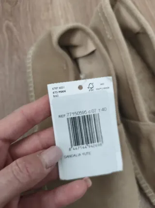 Alpargatas Yute Hombre Mango Beige DIN ESTRENAR