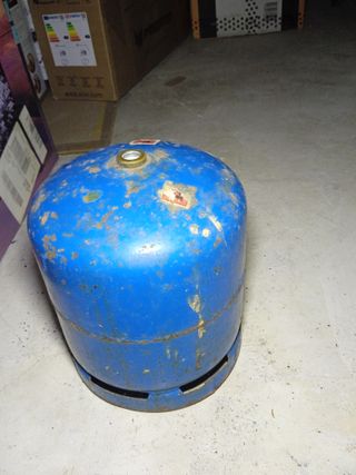 Bottiglia di Gas per Campeggio Blu