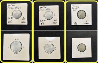 Collectible 3 Coins 🇯🇵 🇹🇭