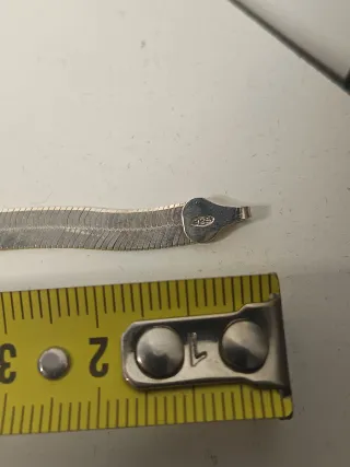 Collar Serpiente Plata Ley 925 - 40cm