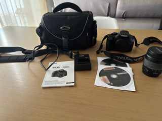 Canon EOS 1100D Cámara Réflex Digital Negra