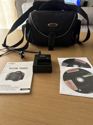 Canon EOS 1100D Cámara Réflex Digital Negra