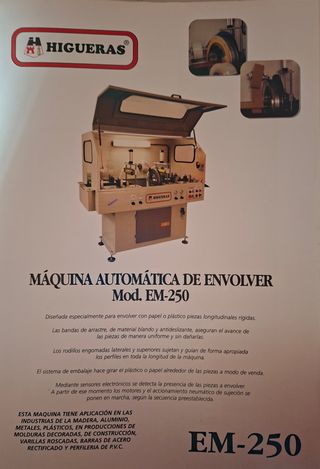 EMBALADORA PLASTICO HIGUERAS EM-250-S