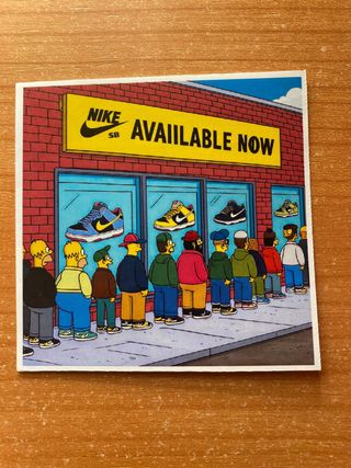 Pegatinas Nike con caja