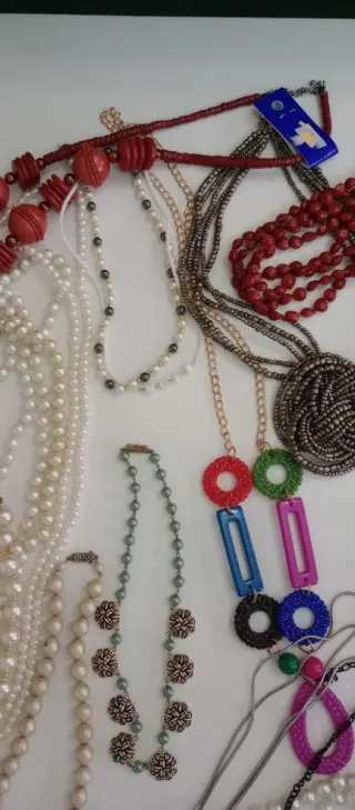 Lote Bisutería Vintage Multicolor