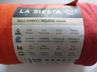 Hamaca Individual LA SIESTA (mod. Volcano) Algodón