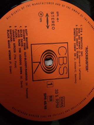 Vinilo Rock Compilation CBS SPR 48/49