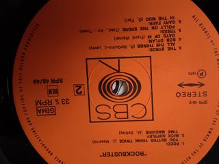 Vinilo Rock Compilation CBS SPR 48/49