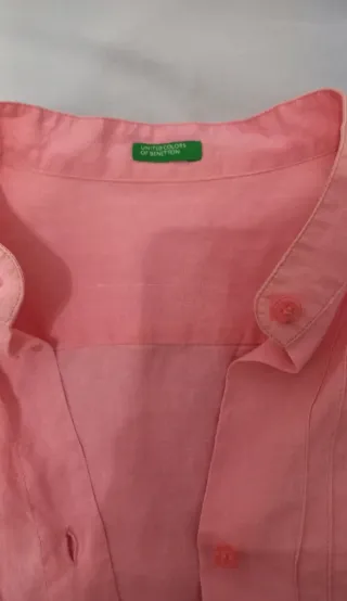 Camicia United Colors of Benetton rosa